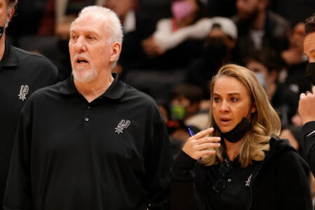 Becky Hammon on mentor Gregg Popovich stepping down as Spurs head coach: ‘My heart’s a little heavy for him’
