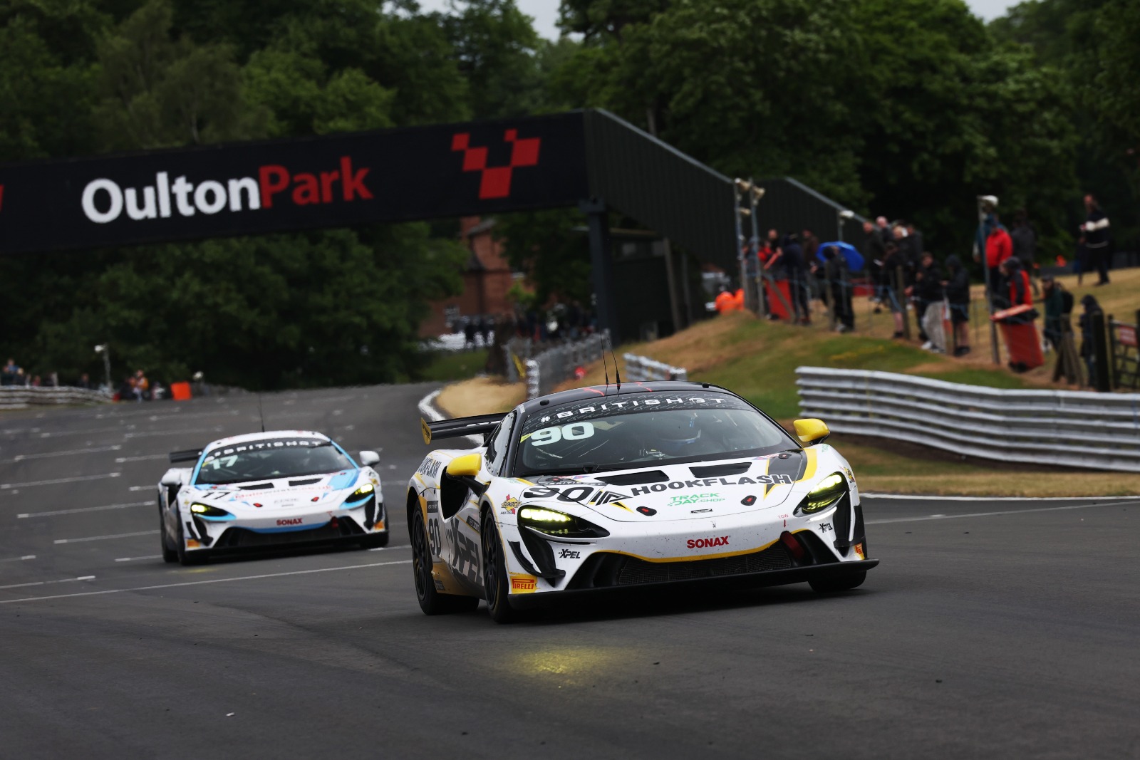 Optimum strategy gave McLaren squad a 1-2 in race two