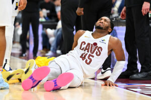 NBA playoffs: Donovan Mitchell scores 48 but has rough time in final minutes of Cavaliers’ collapse