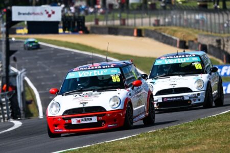 Wilby shines as Mini rivals endure wildly fluctuating fortunes at Brands Hatch