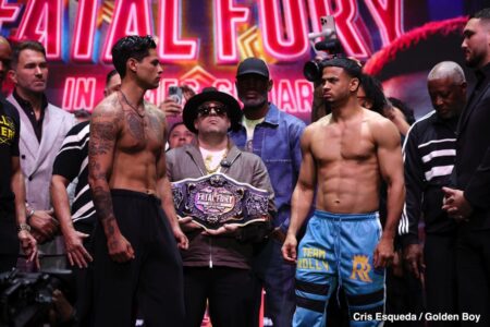 Tonight’s Live Results: Garcia vs. Rolly, Haney vs. Ramirez & Teofimo vs. Barboza Jr – From New York