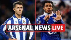 Arsenal transfer news LIVE: Gunners ‘eye Andrey Santos’, Real Madrid want Raya EXCLUSIVE, Zubimendi a ‘done deal’