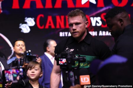 Terence Crawford Predicts “Tough Fight” for Canelo Alvarez Against William Scull, Eyes Potential Undisputed Clash in September