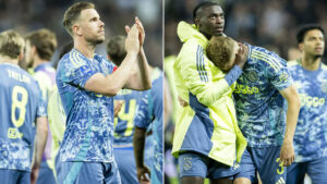 Jordan Henderson’s Ajax choke away title after 99th-minute equaliser – having needed just six points from five games