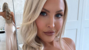 Emma Louise Jones called ‘most beautiful woman in country’ as she risks major wardrobe malfunction in see-through dress