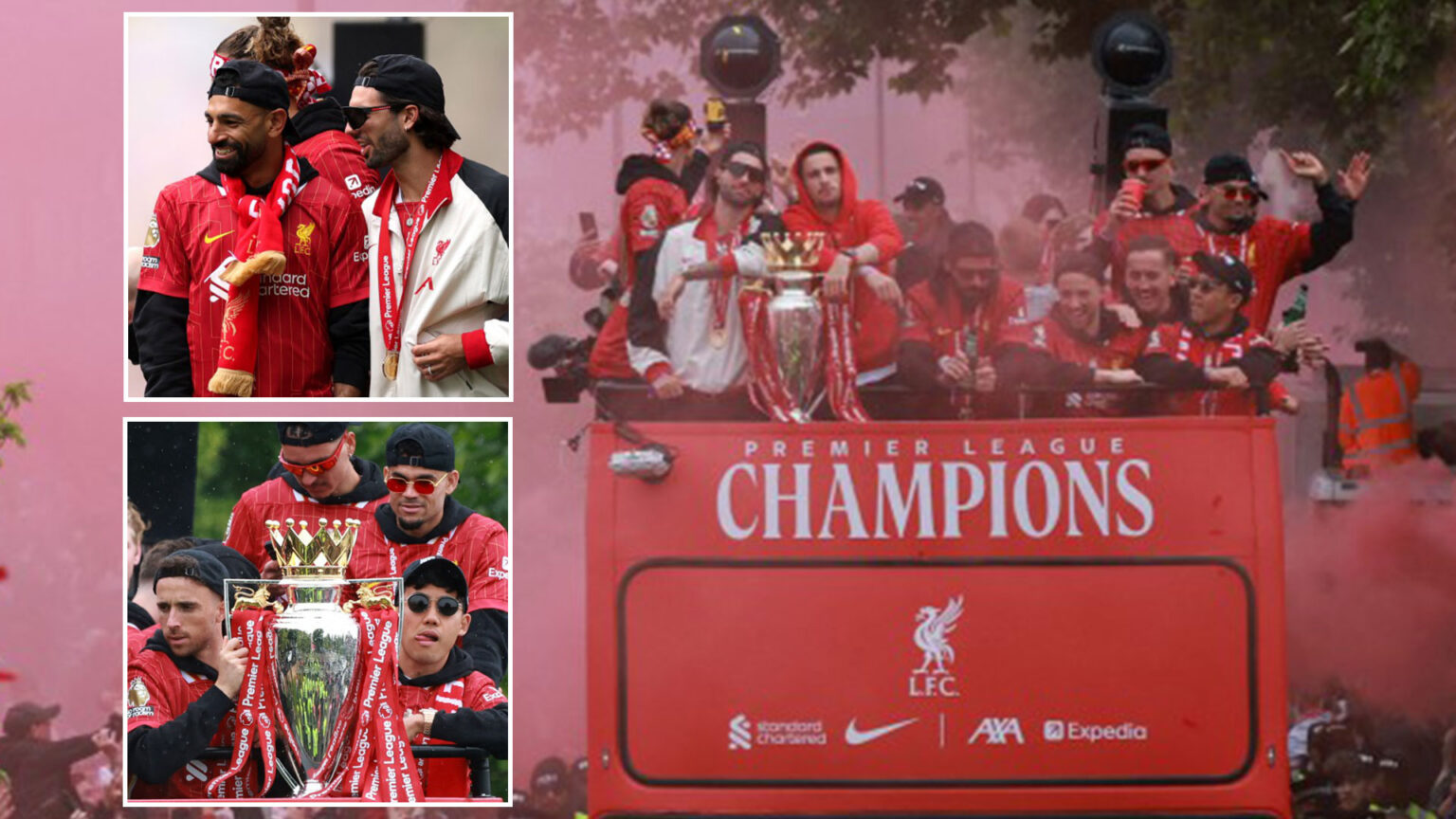 Thousands of people line streets for Liverpool’s Premier League title parade as iconic DJ drafted in as special guest