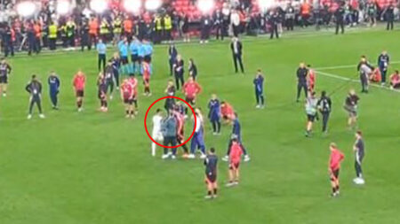 Maguire and Romero in post-match scrap as Man Utd and Tottenham stars’ battle continues after Europa League final