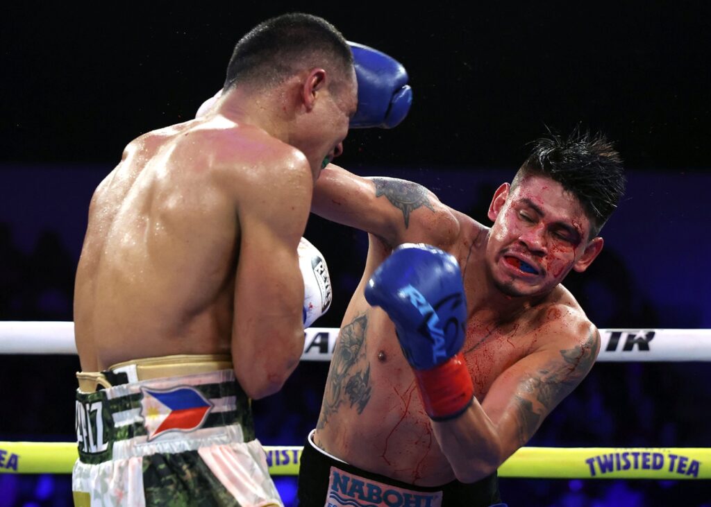 Boxing Results: Controversial Cut Leads to Unconvincing Victory: Emanuel Navarrete Grabs Technical Decision Over Suarez in Disappointing Main Event