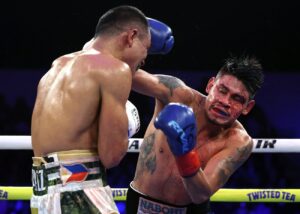 Boxing Results: Controversial Cut Leads to Unconvincing Victory: Emanuel Navarrete Grabs Technical Decision Over Suarez in Disappointing Main Event