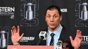 Rod Brind’Amour calls out Hurricanes stars after Game 3 blowout loss to Panthers: ‘That can’t happen’