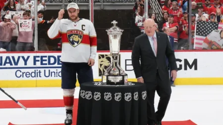 Why didn’t Panthers touch Prince of Wales Trophy? Behind Florida’s superstition after advancing to Stanley Cup Final