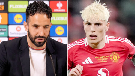 ‘Throwing him under the bus’ – Ruben Amorim takes dig at Alejandro Garnacho leaving Man Utd fans shocked