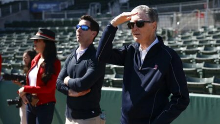 John Henry, Craig Breslow meet with Rafael Devers in Kansas City – NBC Sports Boston