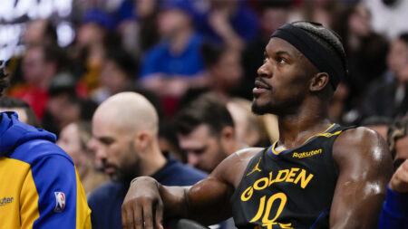 Jimmy Butler must ‘fit out’ with Steph Curry out, per Kendrick Perkins – NBC Sports Bay Area & California