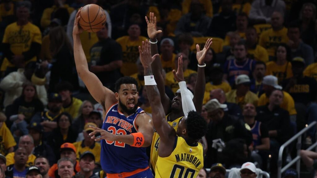 Knicks on brink of elimination, fall 130-121 to Pacers in Game 4 of Eastern Conference Finals