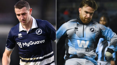 Millwall release eight stars including club legends Murray Wallace and Sam Hutchinson after narrowly missing playoffs