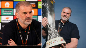 Ange Postecoglou fears he could be ‘killed off’ at Tottenham despite winning club’s first trophy in 17 years