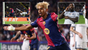 Barcelona 3 Inter Milan 3: Electric Yamal, Raphinha and Dumfries have fans on edge of seats in ‘game of the season’