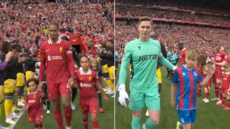 Liverpool and Crystal Palace in never-before-seen DOUBLE guard of honour before final day clash