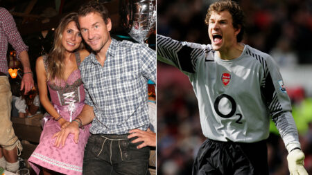 Jens Lehmann’s wife of 25 years reveals they are DIVORCED after he attacked neighbour’s house with chainsaw