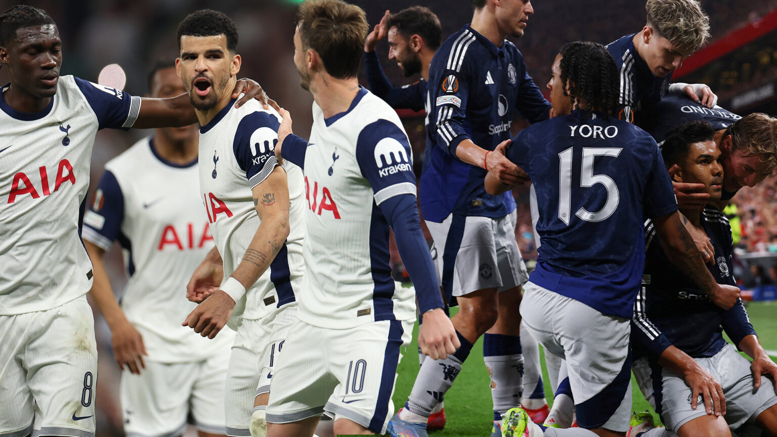 Man Utd and Spurs on course for £100m winner-takes-all Europa League final despite two of their worst seasons ever