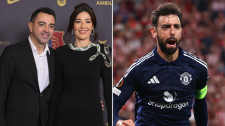Barcelona legend Xavi’s wife complaining to him about Man Utd as he reveals what he’s been doing while unemployed