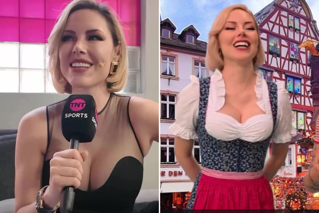 TNT Sports presenter Miroslava Montemayor stuns in see-through top as she gets ready to host Champions League final