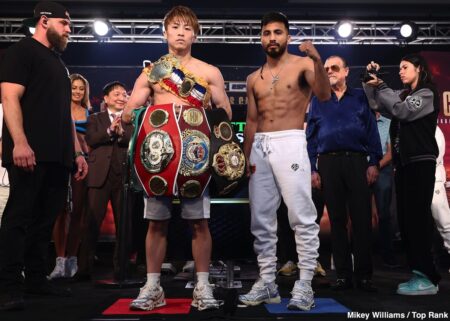 Tonight’s Live Results: Inoue vs. Cardenas – From Las Vegas