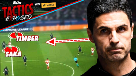 How ‘brave’ Arsenal were denied by PSG in Champions League semi-final despite Arteta’s brilliant Kvaratskhelia plan