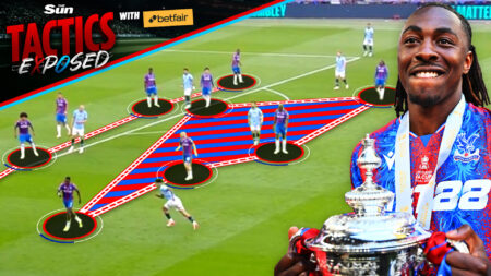 How Crystal Palace outsmarted Man City in FA Cup final with hokey cokey midfield and Glasner’s tactical masterclass