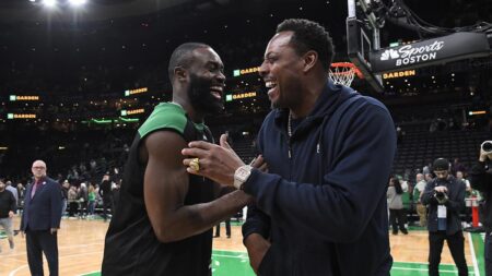 Paul Pierce makes good on Celtics promise, walks 15 miles to FOX studios – NBC Sports Boston