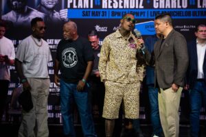 Charlo Labels Caleb Plant “Culture Vulture” Ahead of This Saturday’s PBC on Prime Video