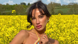 Dele Alli’s ex-girlfriend Ruby Mae goes braless in daring outfit as she leaves very little to the imagination