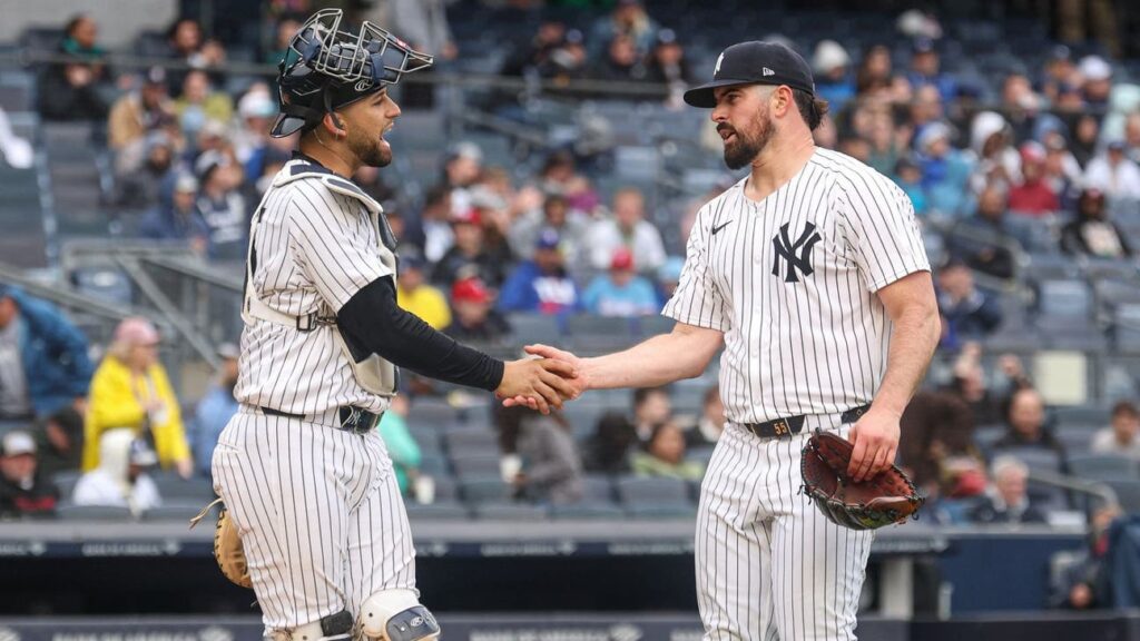 Carlos Rodon, Yankees' bullpen continues hot stretch in sweep of Rangers: 'It's a collective effort'
