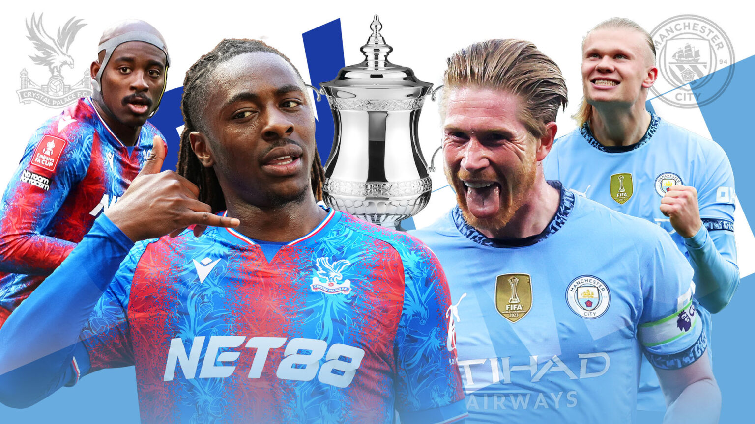 Crystal Palace vs Man City – FA Cup final LIVE SCORE: Pep’s side look to end below-par season with glory – stream FREE