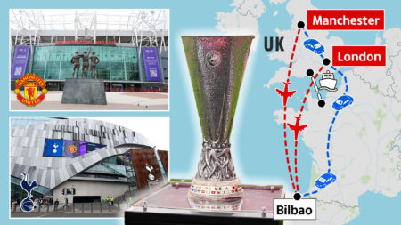 How Man Utd and Tottenham fans can save HUNDREDS on £900 flights to Bilbao for Europa League final including boat & bus