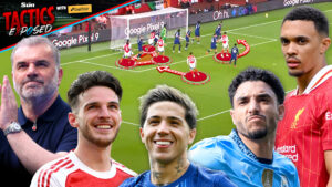 Top five genius Premier League 2024/25 tactics from Arsenal jigsaw to Tottenham’s ‘wheel of chaos’