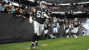 Jackson Powers-Johnson details how he took Raiders center job by force