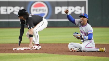Francisco Lindor, Francisco Alvarez's ‘unreal’ caught stealing helps Mets close out win over Diamondbacks