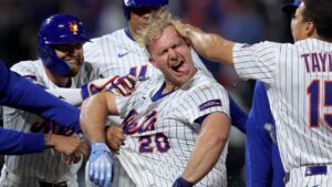 Pete Alonso's walk-off sacrifice fly gives Mets 4-3 win over Pirates