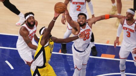 Knicks play into Pacers' hands, drop intensity in Game 1 loss: 'We let that one slip'