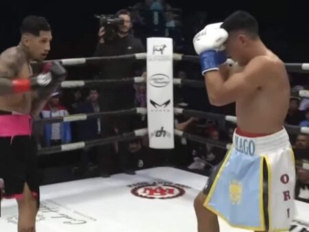 Boxing Results: “El Feroz” Unleashed: Fernando Vargas Jr. Delivers a Stoppage Masterclass Against Gonzalo Coria in Long Beach Main Event