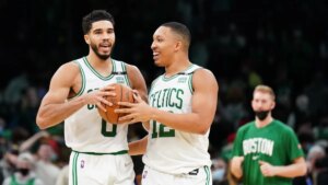 Grant Williams defends Jayson Tatum and Jaylen Brown amid recent critcism – NBC Sports Boston