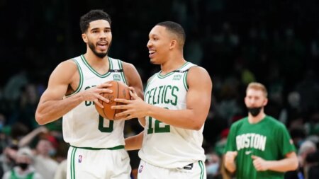 Grant Williams defends Jayson Tatum and Jaylen Brown amid recent critcism – NBC Sports Boston