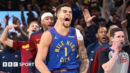 NBA play-offs: Denver Nuggets beat Los Angeles Clippers to reach Conference semi-finals