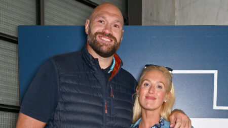 Tyson Fury whisks wife Paris away on private jet and head straight to Como vs Inter Serie A title decider