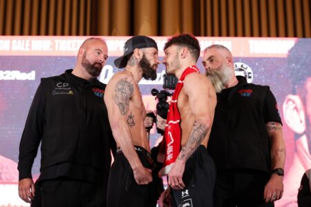 Anthony Cacace 129.8 vs. Leigh Wood 129.8 – Weigh-in Results for Saturday on DAZN