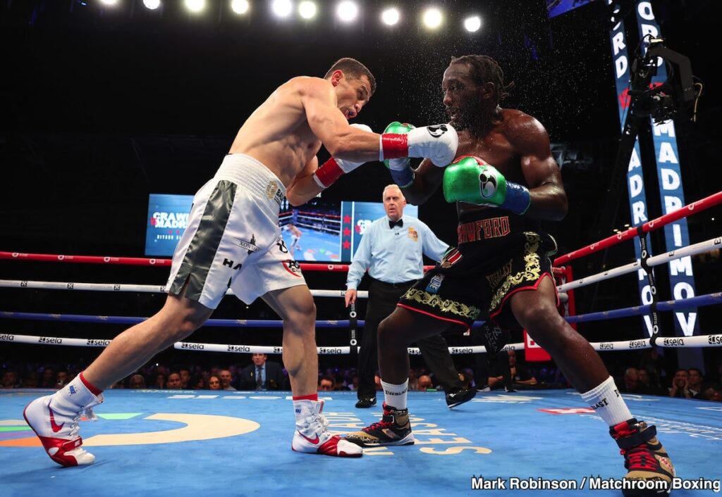 Crawford to Run From Canelo, Like Charlo & Scull?