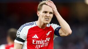 Martin Odegaard should be STRIPPED of the Arsenal captaincy following PSG horror show, says former MOTD pundit