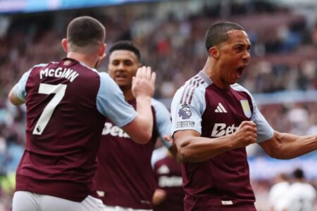 Aston Villa 1 Fulham 0: Early Tielemans goal fires Villans level on points with Chelsea in race for Champions League